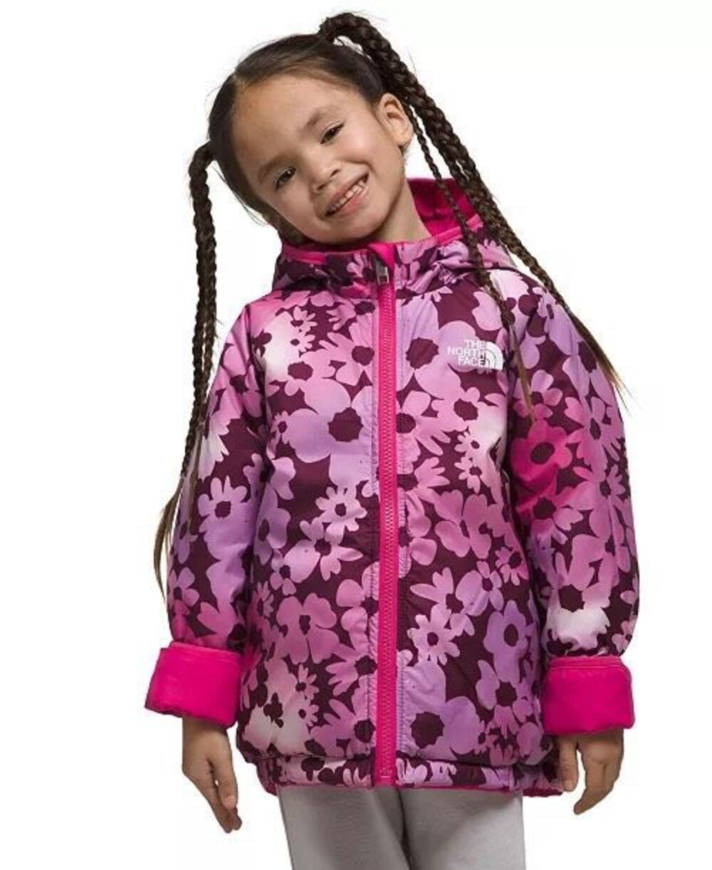 The North Face Reversible Perrito Jacket floral Pink Size 4